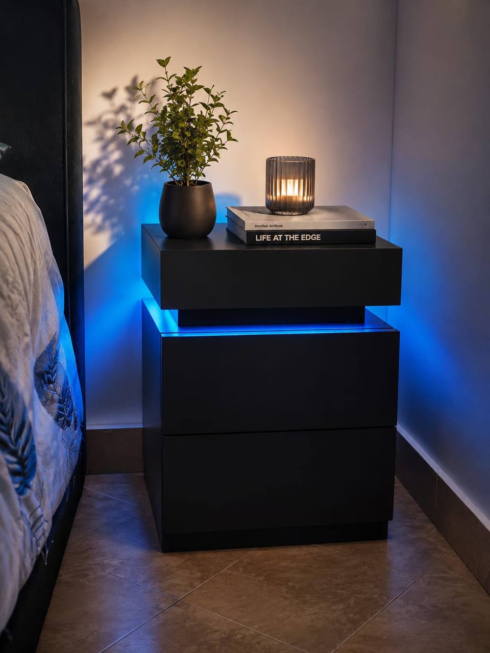 Veloria Intelligent Nightstand – Luxury Bedside Vault with Contactless Smart Lock (Copy)