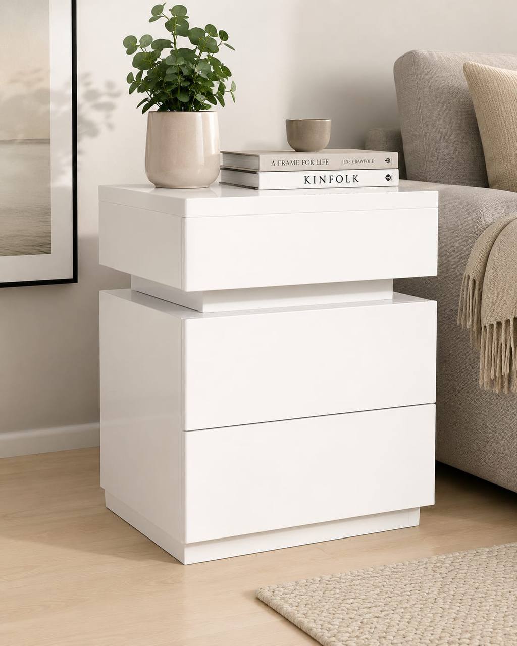 Veloria Intelligent Nightstand – Luxury Bedside Vault with Contactless Smart Lock (Copy)