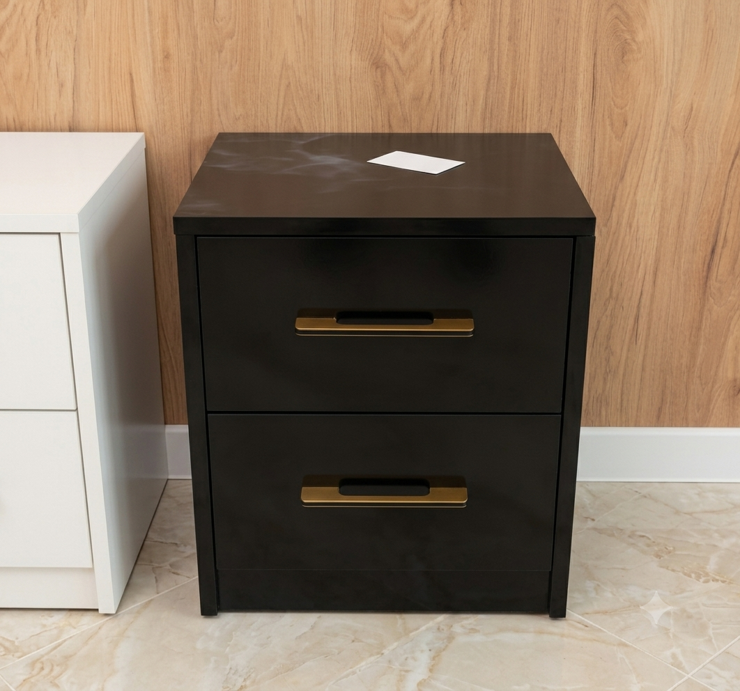Aura Smart Nightstand 22 – Luxury Bedside Table with Hidden Secret Safe & NFC Access