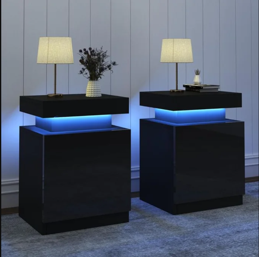 Veloria Intelligent Nightstand – Luxury Bedside Vault with Contactless Smart Lock