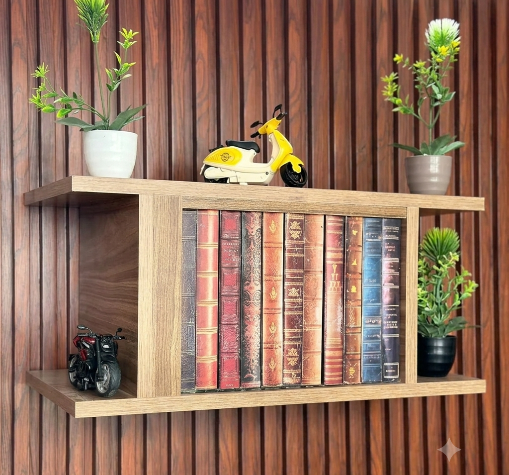 Novelty Smart Bookshelf – Hidden Secret Safe with Wireless Smart Key Access