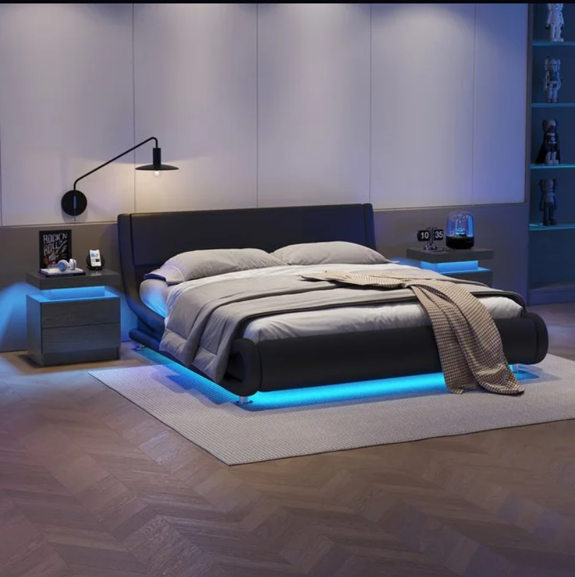 Veloria Intelligent Nightstand – Luxury Bedside Vault with Contactless Smart Lock
